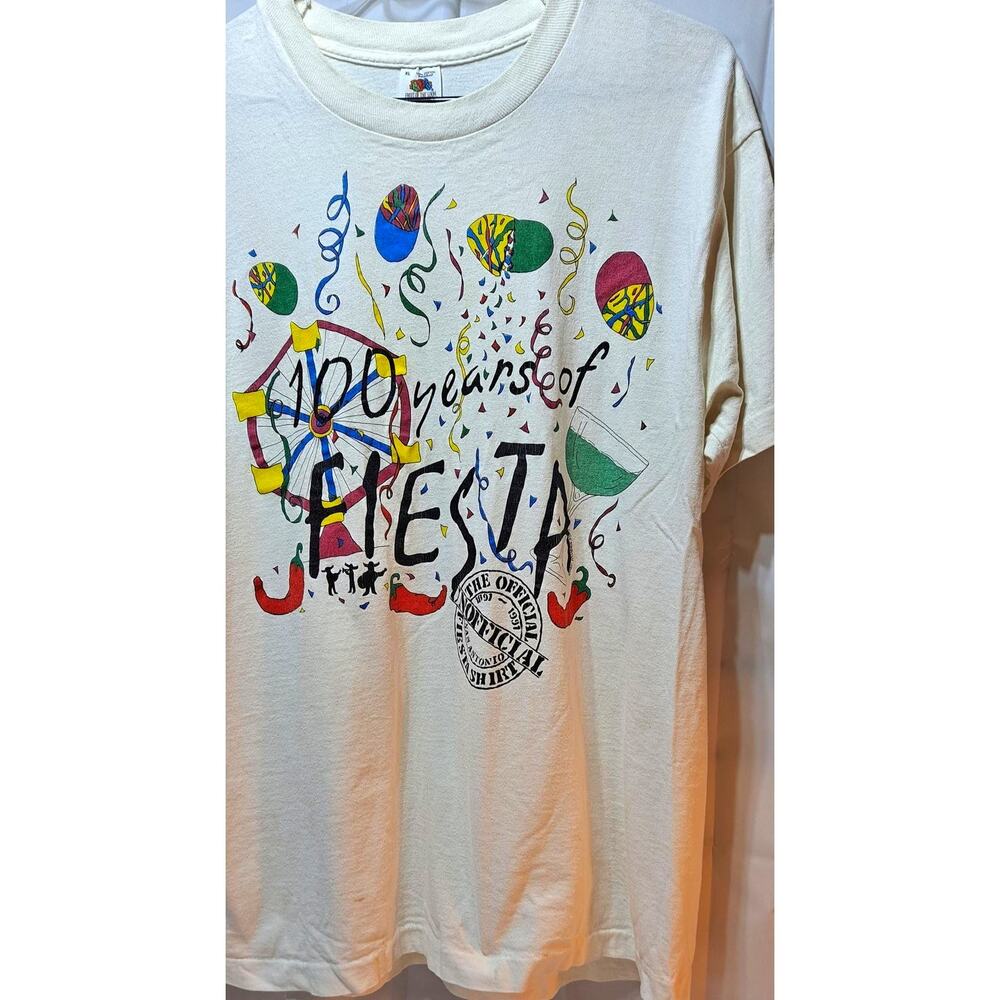 Fiesta Commemorative T-Shirt (San Antonio 1891 - 1991)